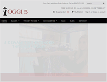 Tablet Screenshot of oggi5.com